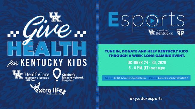 Gen.G & University Of Kentucky Launches New Program With Kentucky Children's Hospital - "Give Health For Kentucky Kids"