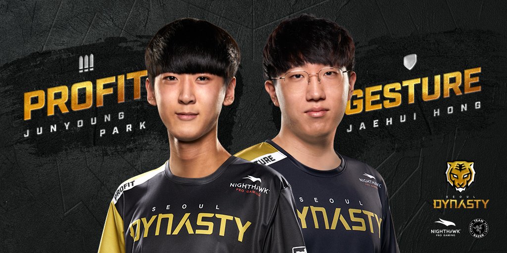 Seoul Dynasty acquire Gesture and Profit from London Spitfire