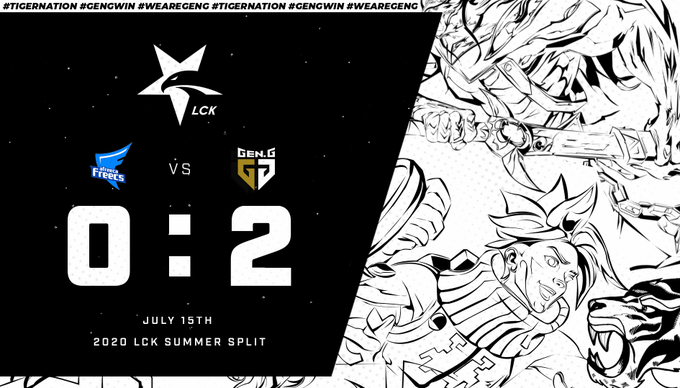 Gen.G pick up convincing win against Afreeca Freecs in LCK Summer Split