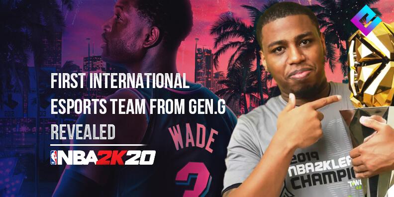 NBA 2K League Welcomes Gen.G Esports as First Non-American Franchise