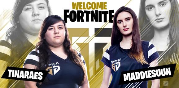 Gen.G signs all-female Fortnite esports team