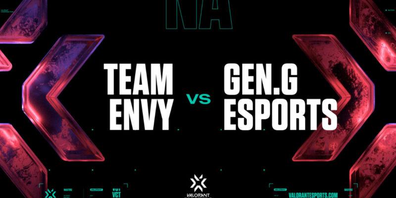 Gen.G eliminates Envy from Valorant Masters